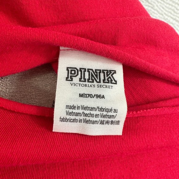 Victoria's Secret PINK Crop Short Sleeve Top Campus style - Picture 6 of 8